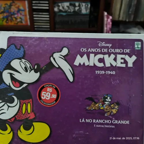 Os Anos de Ouro de Mickey 39/40 - Edição para Colecionador