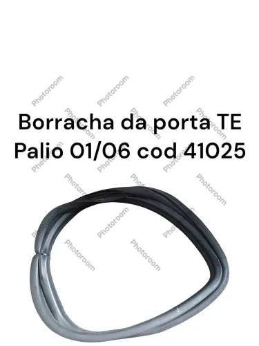 Borracha Da Porta Traseira Esquerda Palio 01/06 Cod 41025