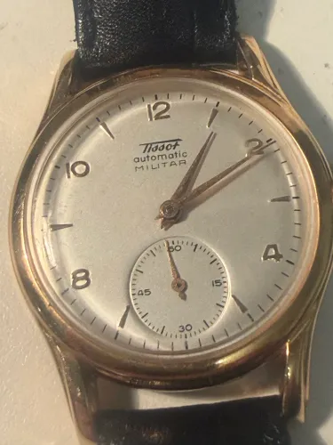 Relógio Tissot Militar Automático Vintage