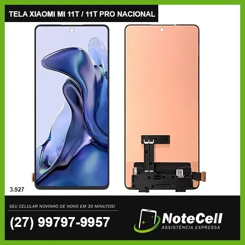 Tela Display Para Xiaomi Mi 11T / Mi 11T Pro Original Nacional 3.927 - Instalação Expressa