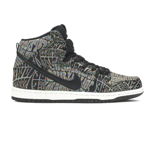 Tênis Nike Sb Dunk High Premium Psychedelic 40 Ótimo Estado Raro Sneaker Colecionador