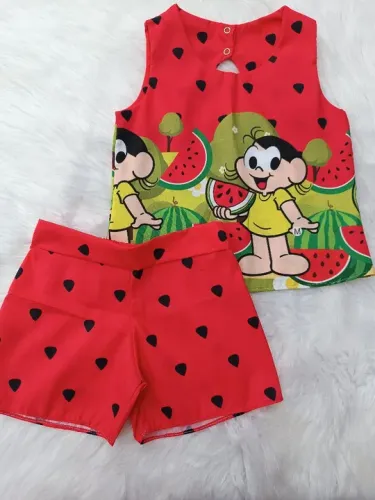 Conjunto Infantil temático Magali
