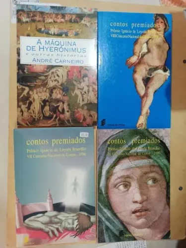 4 livros de contos