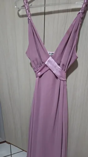 Vestido longuete - lilás