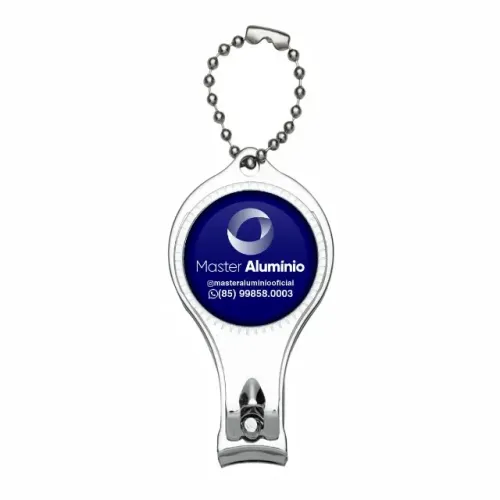 Chaveiro Metal Resinado Personalizado 100unid