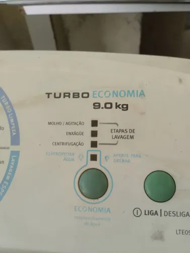 Máquina de Lavar Turbo Economia 9kg