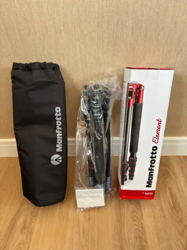 Tripé Manfrotto Element Traveller Big Alumínio - Usado apenas 1 vez