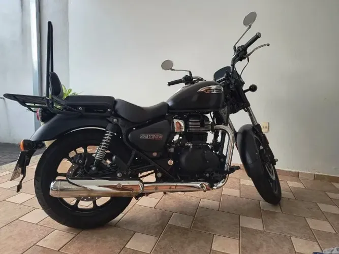 Royal Enfield - Meteor 350 cor preta (único dono)