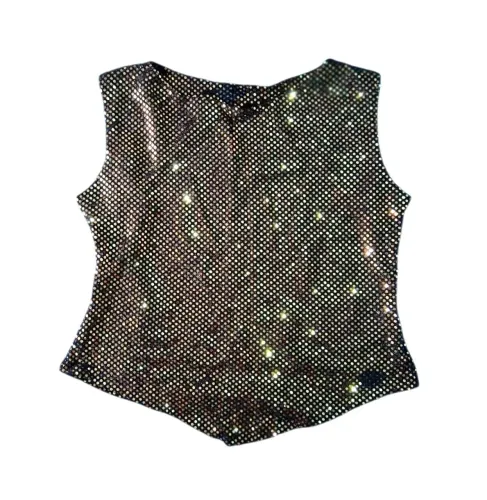 Blusa de festa dourada 
