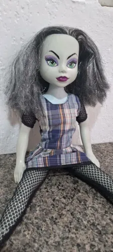 Boneca  grande antiga 55cm