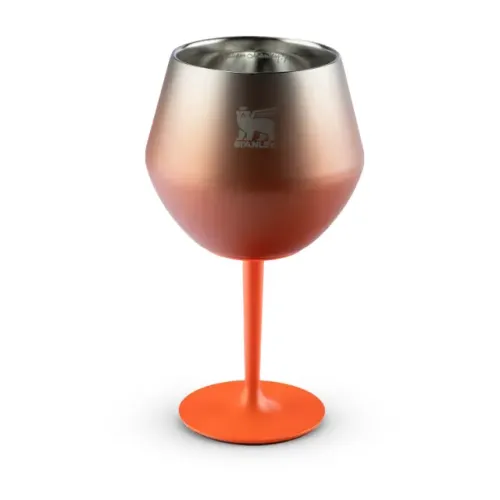 Taça Térmica Stanley Cocktail Glass 414ml - Laranja Tigerlily - Original