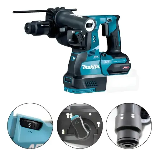 Martelete Perfurador Romped 40v BL HR002GZ Makita S/BAT S/CARREG