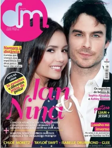 Revista DM - Ian Somerhalder e Nina Dobrev