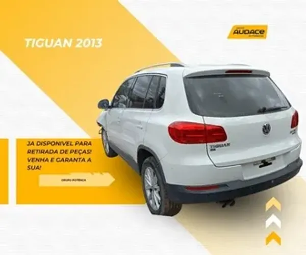Sucata Tiguan 2013. Ja disponivel para retiradas de peças!