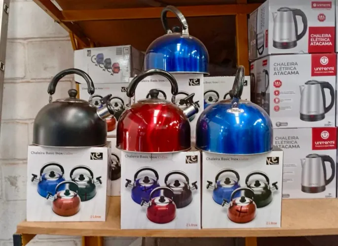 Chaleira de Apito 2 litros