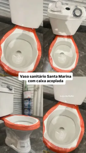 Vaso Sanitário Santa Marina com Caixa Acoplada / entregamos 