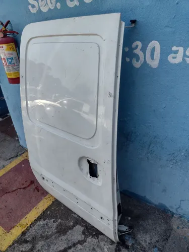 Porta Lateral Corre Renault Kangoo Ano 2004 A 2018 Lado direito Branca 