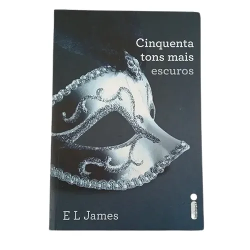 LIVRO CINQUENTA TONS MAIS ESCUROS - USADO 