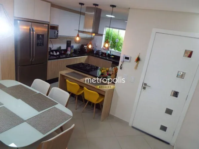Sobrado à venda, 156 m² por R$ 821.000,00 - Jardim Santo Antônio - Santo André/SP