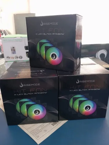 RISE MODE KIT FAN X LED BLACK RAINBOW