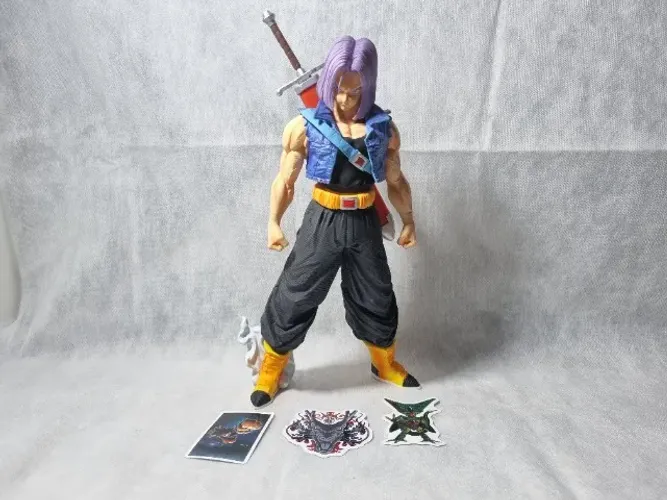 Boneco Action Figure Trunks Dragon Ball 28cm