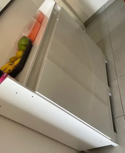 Aparador Buffet Sala de Jantar 4 Portas/ Branco