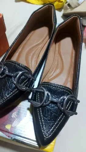 Sapatilha feminina preta nova  