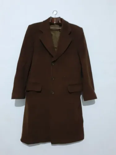 Sobretudo de Caxemira e Lã fabricado na França