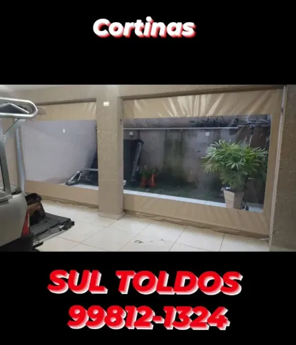 Cortinas para área externa - Sul Toldos