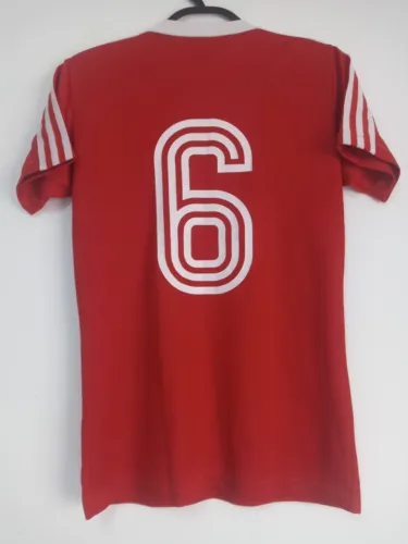 Camisa Bayern Munich Mundial Clubes 1976 #6 Franz Roth Jogo Certificada 