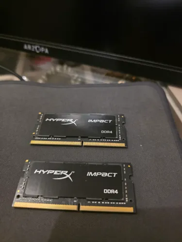 Memória HyperX Impact de 64GB (32GBx2) SODIMM DDR4 3200Mhz 1,2V para notebook