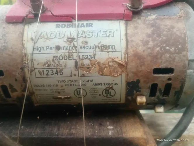 Bomba de vácuo vácuMaster modelo 15234