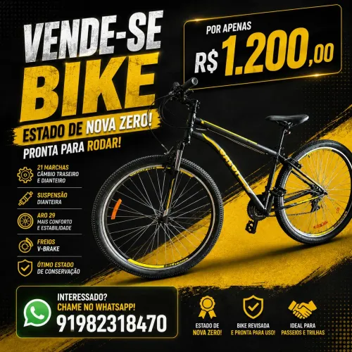 BIKE - BICICLETA - NOVA ZERO 
