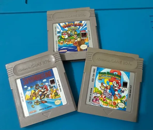 TRILOGIA SUPER MARIO LAND 1,2 e 3 - GAME BOY