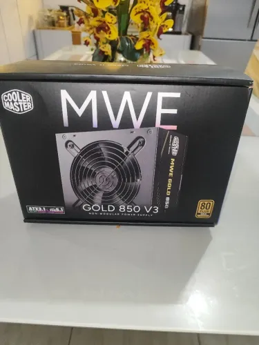 Fonte 850W 80 Plus Gold - Cooler Master MWE Gold V3
