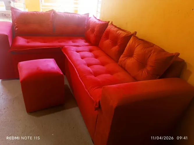 Vender se esses sofá super confortável pra deixar a sua sala mais agradável 