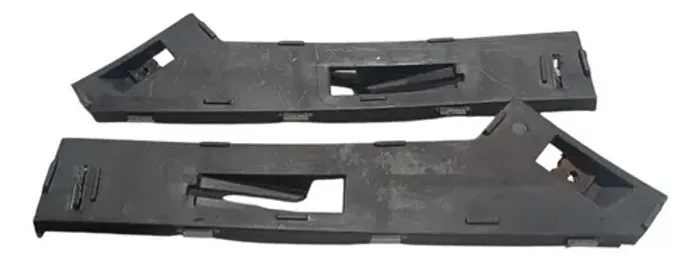 Par Suporte Guia Parachoque Traseiro Vw Gol G4 2006 2014