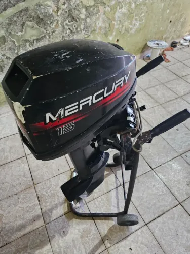 Mercury 15HP Original Americano - Conservado e Muito Potente