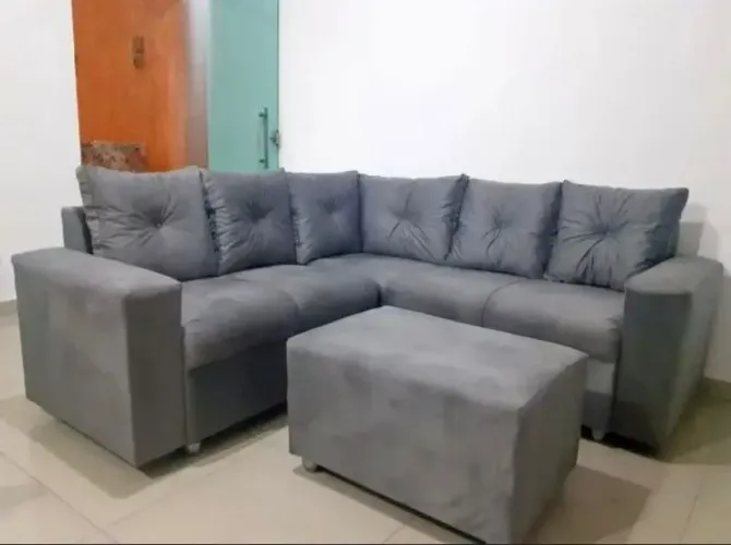 SOFÁ DE CANTO COMPLETO/ DIRETO DA FÁBRICA 