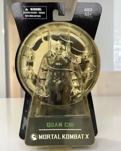 Action Figure Mortal Kombat Quan Chi Original Boneco
