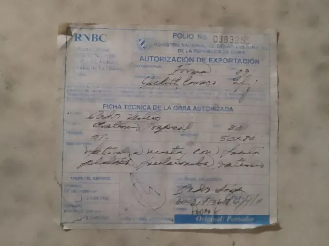 Quadro Cubano, peça única!