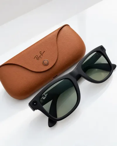 Ray-Ban Meta Wayfarer Transitions + Estojo Carregador Original
