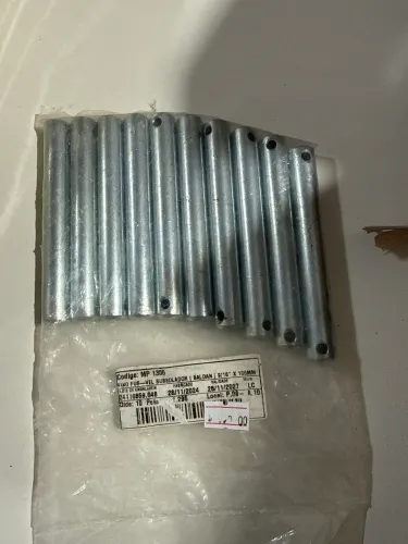 Kit 10 Eixos Pino Fusível Subsolador 9/16"x105mm