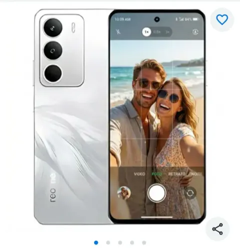 Vendo Realme ui Branco gelo 128 gb 4+8 de Ram. Acompanha nota fiscal, carregador e caixa.