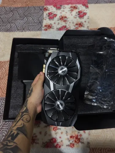 RX 580 ASUS 8GB FUNCIONANDO PERFEITAMENTE!