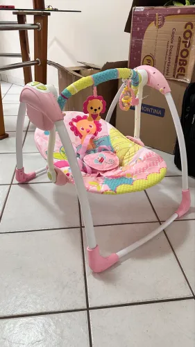 Cadeirinha de Balanço Infantil Automática com Timer e Música - Mastela