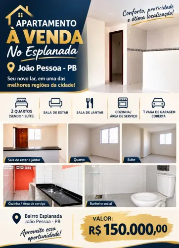 Apartamento no conjunto esplanada em João pessoa
