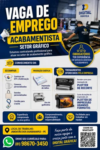 Acabamentista gráfico