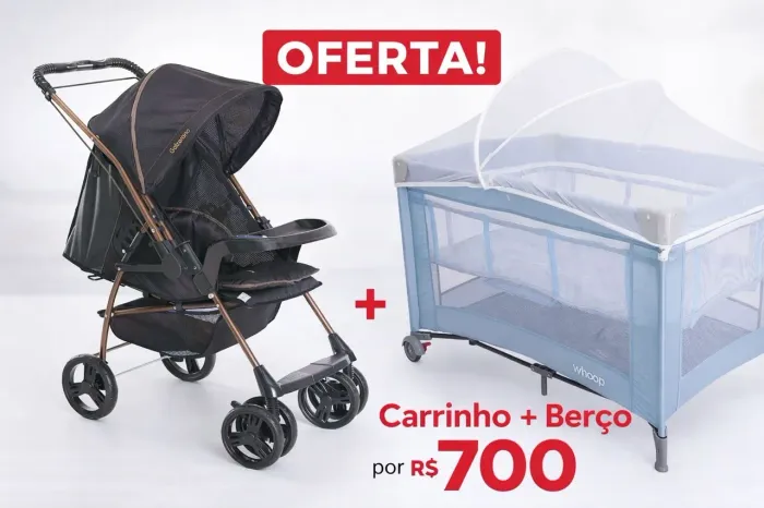 Carrinho e berço 