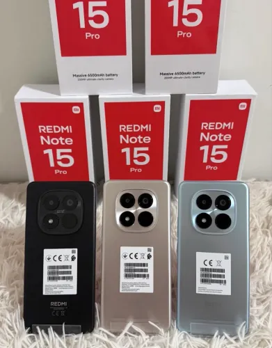 NOTE 15 PRO 108MP TELA 6.67 Lacrados